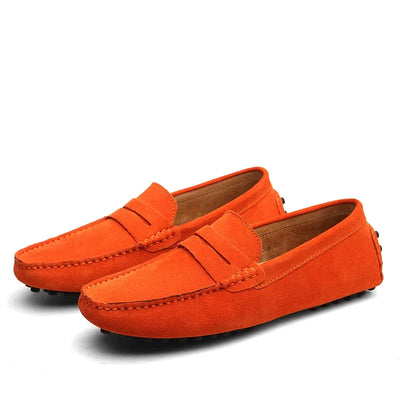 Lässige Wildleder Loafer