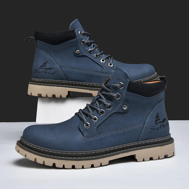 Herren Outdoor-Stiefel mit Profilsohle