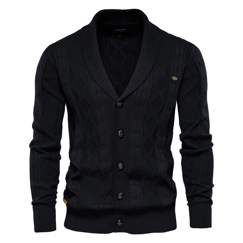 Benjamin | Herren-Cardigan mit Knopfverschluss