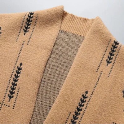 Strickjacke mit Musterdesign