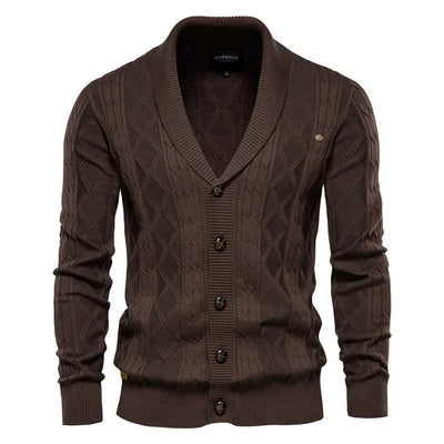 Benjamin | Herren-Cardigan mit Knopfverschluss