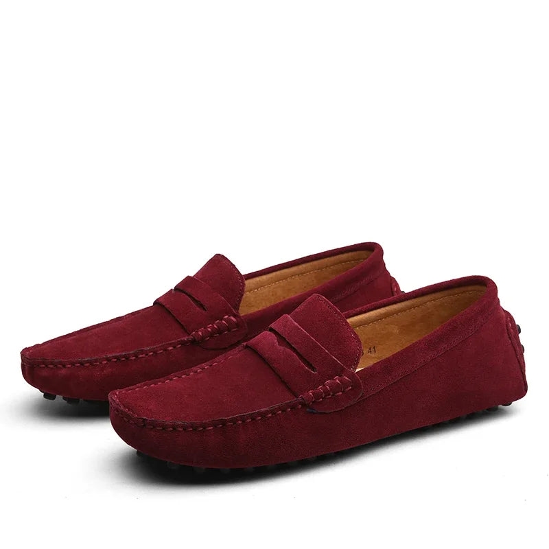 Lässige Wildleder Loafer