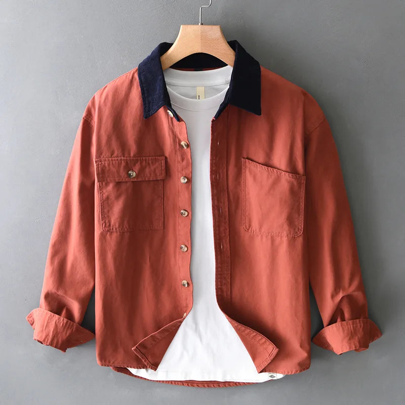 Jeff Schweres Baumwollhemd