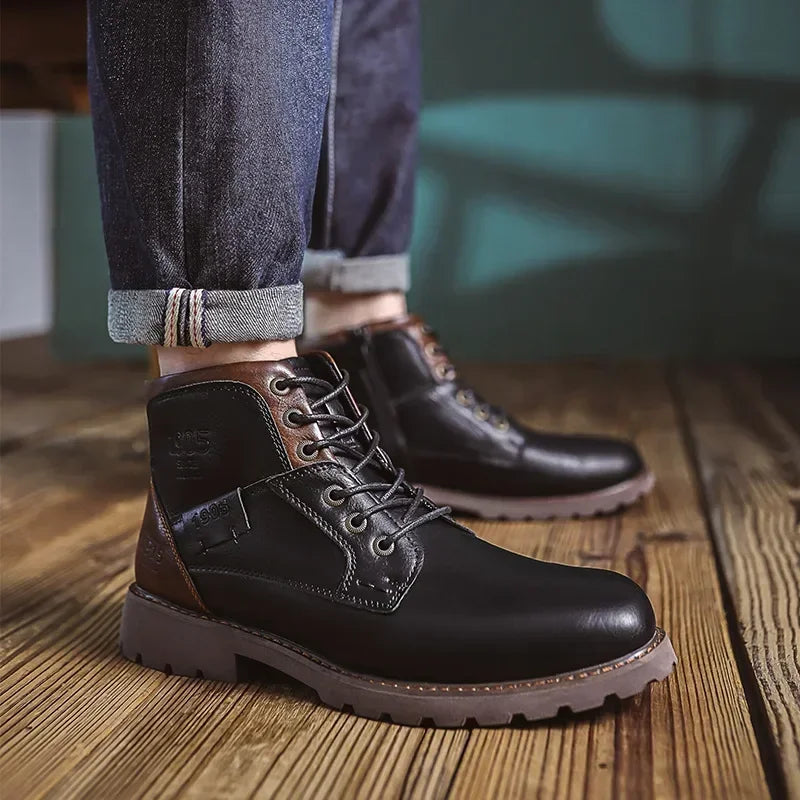 Christopher | Bottines en similicuir