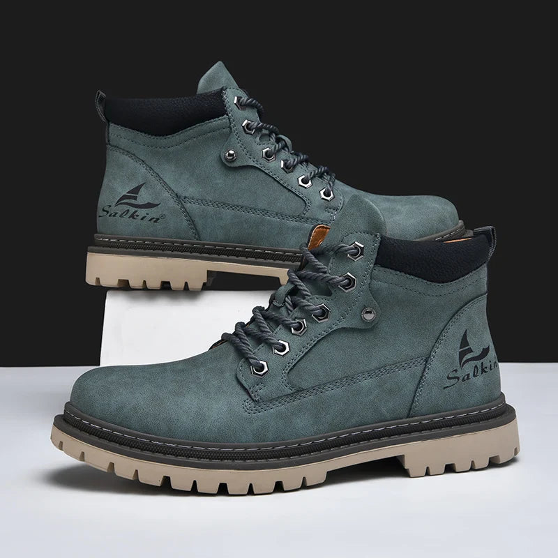 Herren Outdoor-Stiefel mit Profilsohle