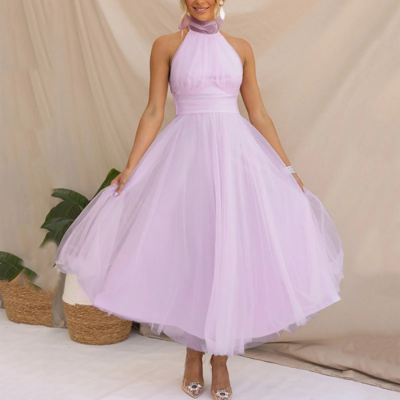 Coraline – Elegantes ärmelloses Kleid