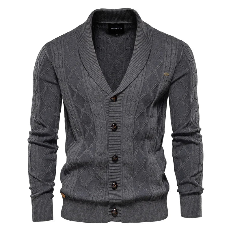 Benjamin | Herren-Cardigan mit Knopfverschluss