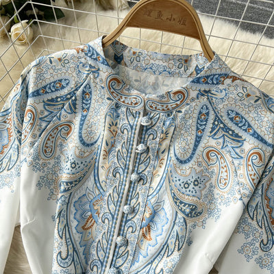 Brunhilde | A-Linien-Kleid mit Blumengürtel