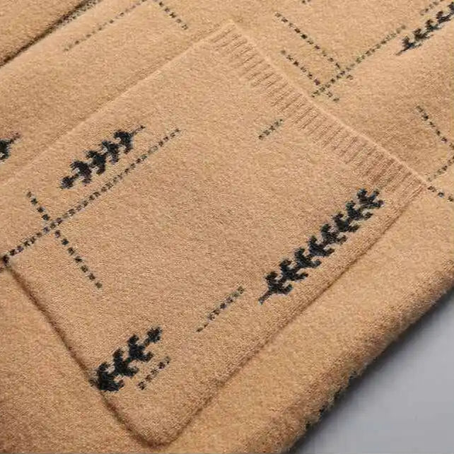 Strickjacke mit Musterdesign