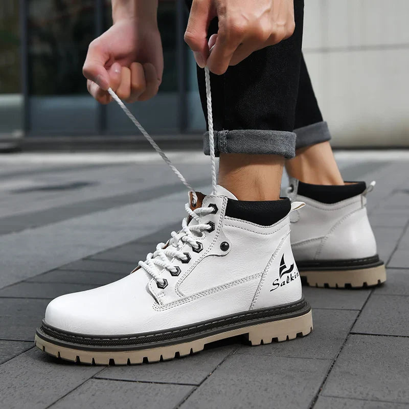 Herren Outdoor-Stiefel mit Profilsohle