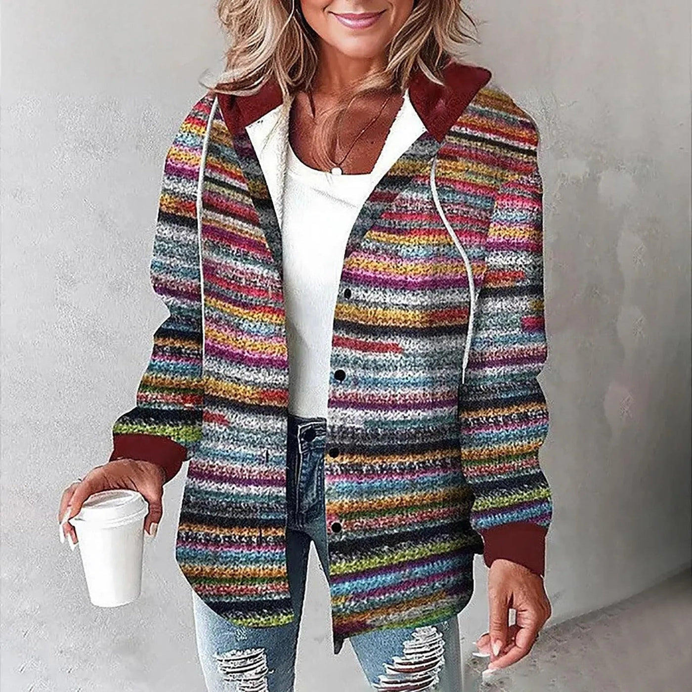 Mira – Weiche, wärmende Jacke für perfekte Herbsttage