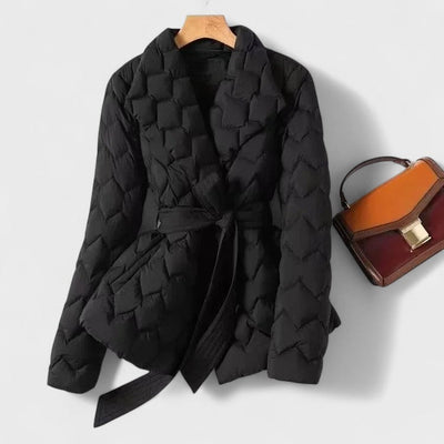 Vanessa - Elegant Coat with Belt