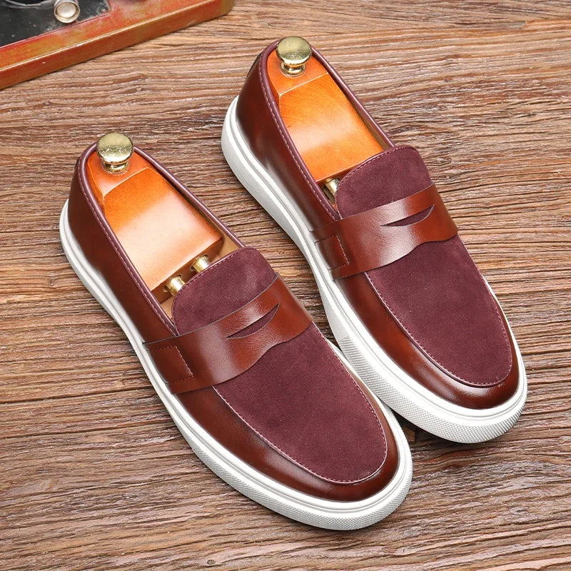 Urban Leder Sneaker Loafer
