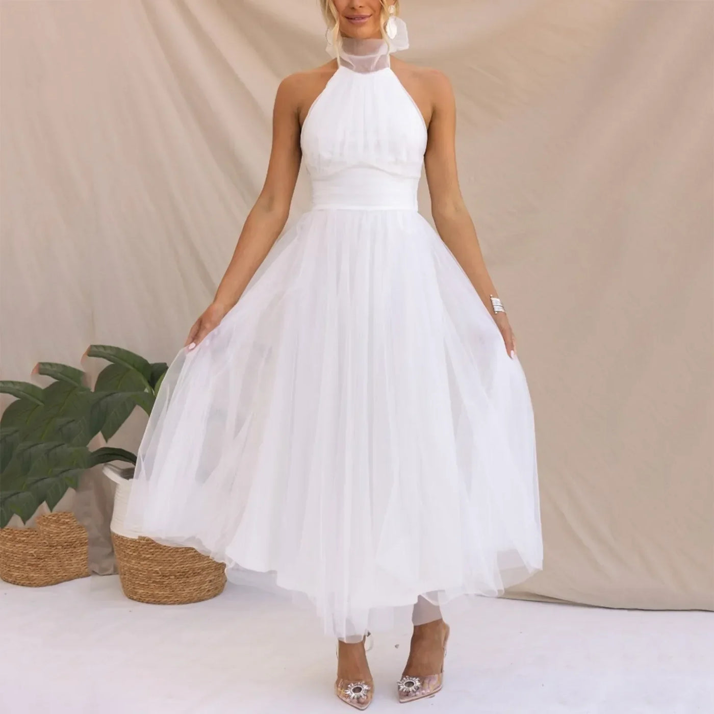 Coraline – Elegantes ärmelloses Kleid