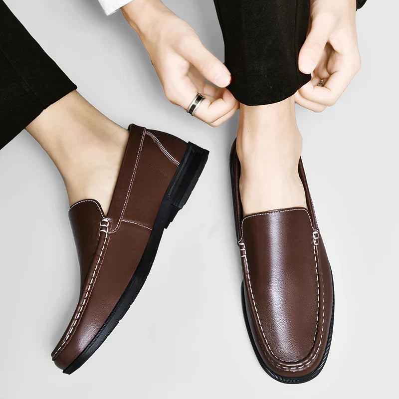 Osman | Loafer aus echtem Leder