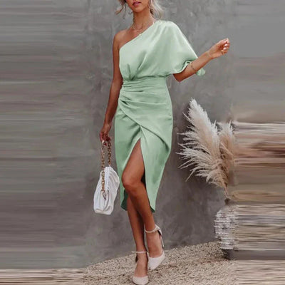 Felicitas | Stilvolles One-Shoulder-Abendkleid