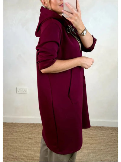 Glorita – Junior Hooded A-Line Dress