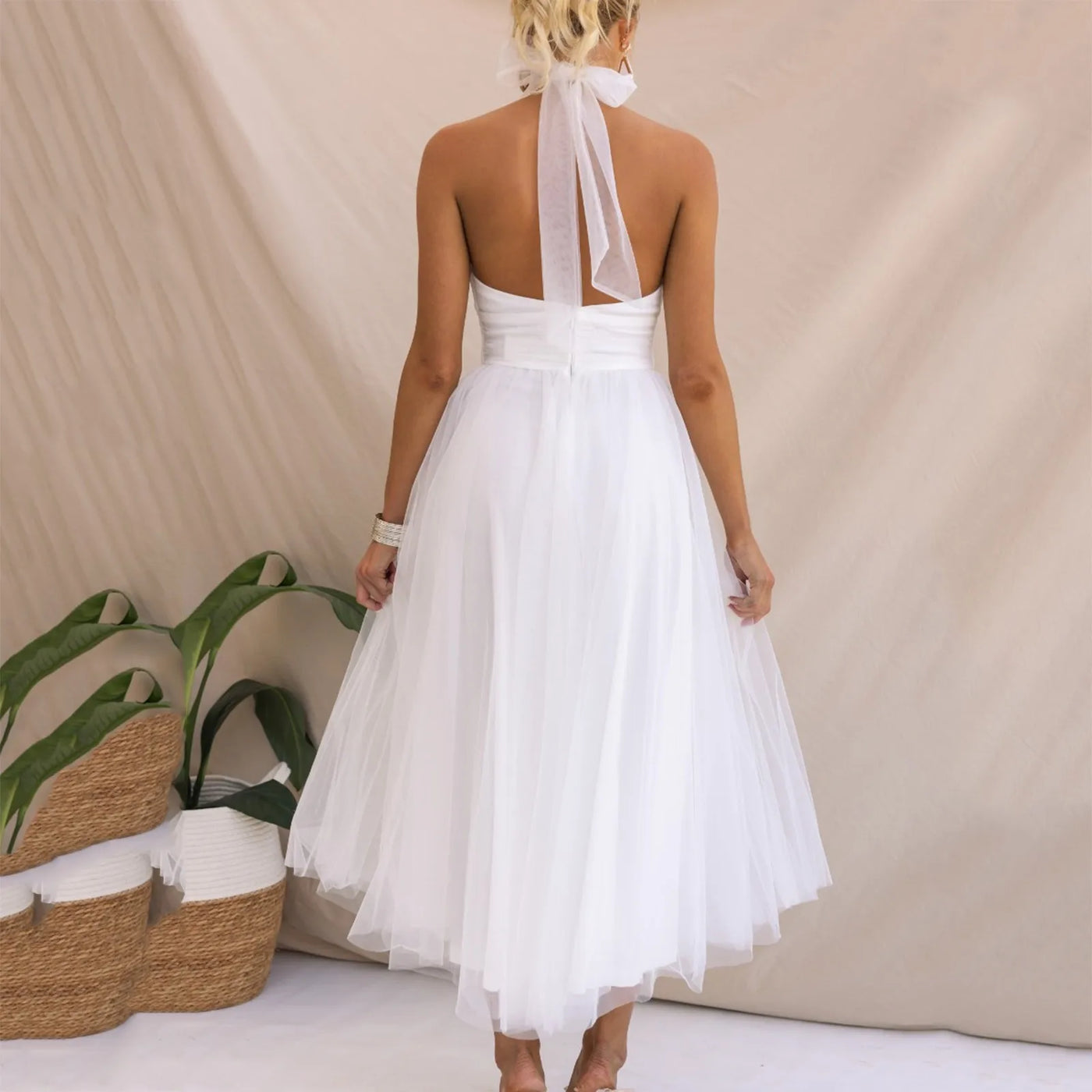 Coraline – Elegantes ärmelloses Kleid