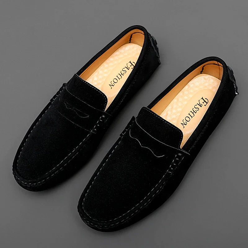 Elegante Wildleder Loafer