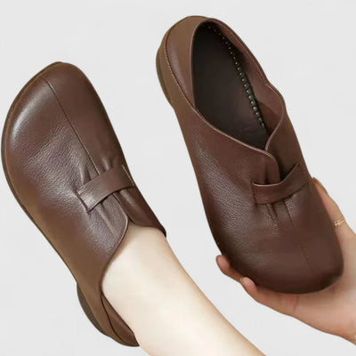 Elyndria | Bequeme Leder-Slipper