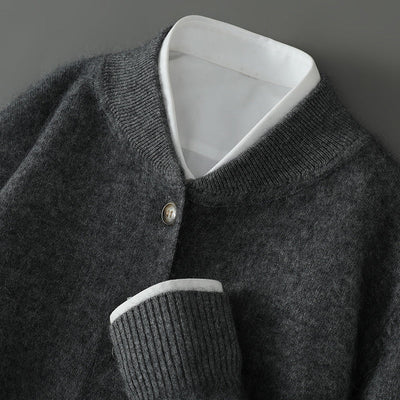 Eleganter WoolTouch-Cardigan