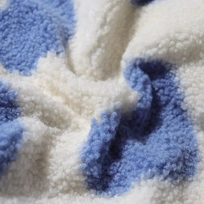 Vea | Flauschige Herz-Fleecejacke