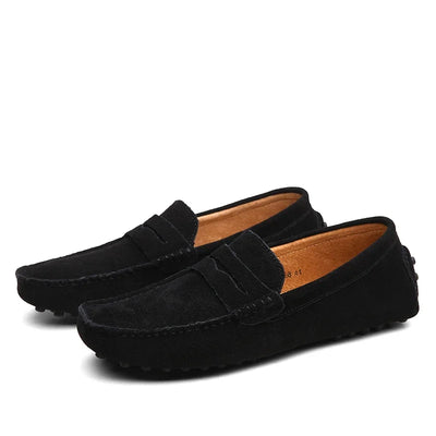Lässige Wildleder Loafer