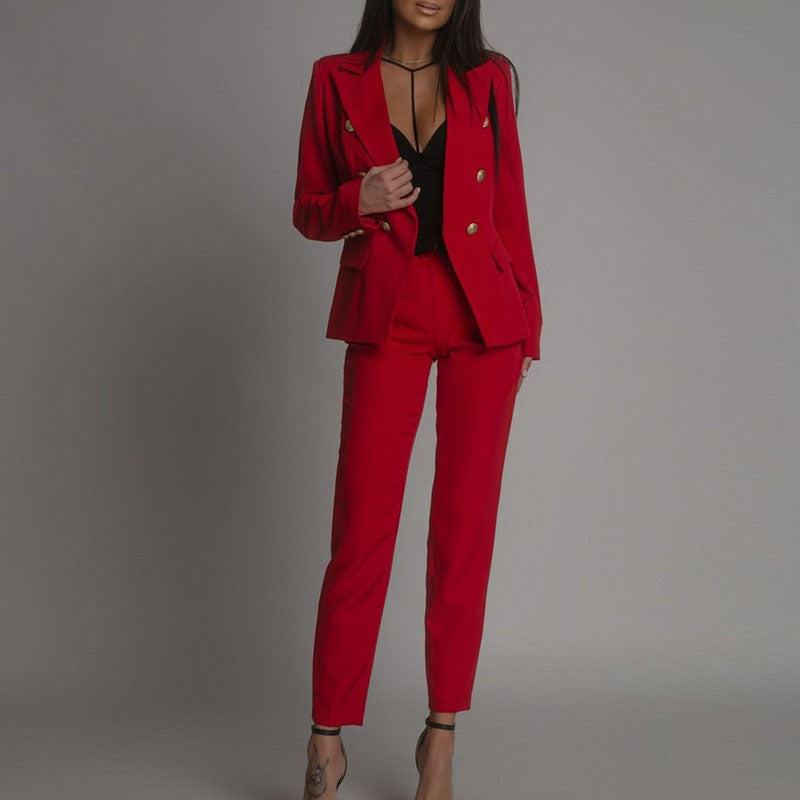Sabrine | Schickes zweiteiliges Blazer-Outfit-Set