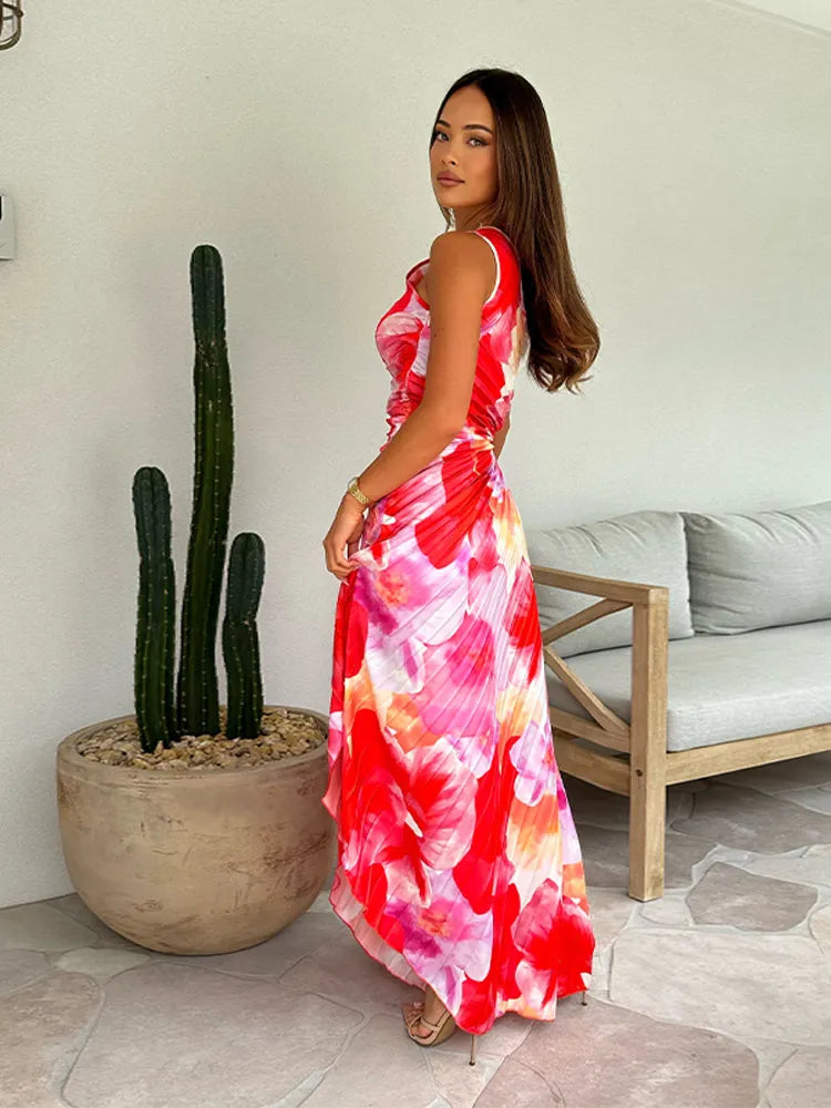 Emilia | Plissiertes One-Shoulder-Kleid