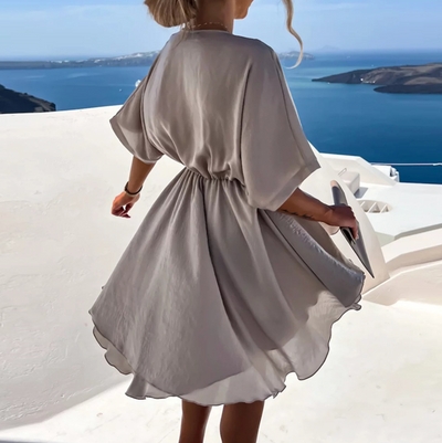 Marlene | Elegantes A-Linien-Minikleid mit V-Ausschnitt