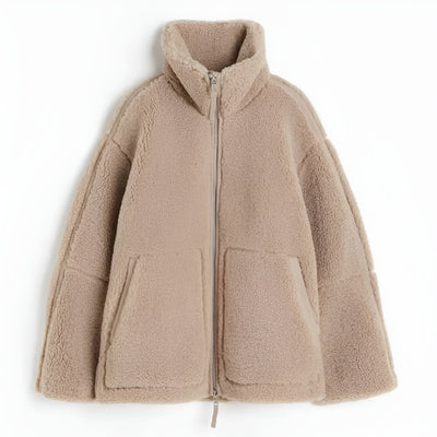 Deli | Manteau en peluche doux 