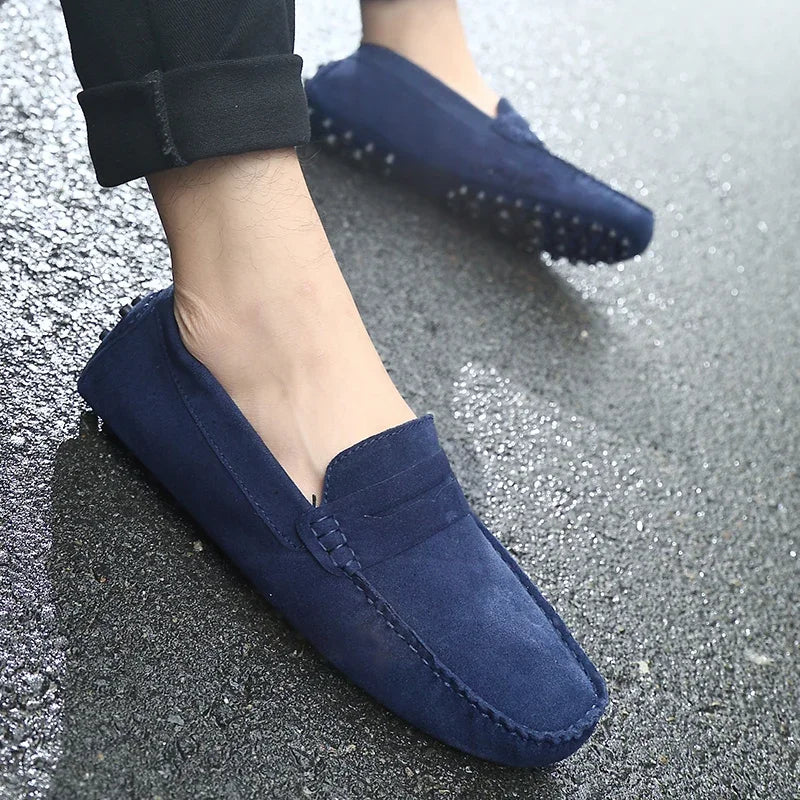 Lässige Wildleder Loafer