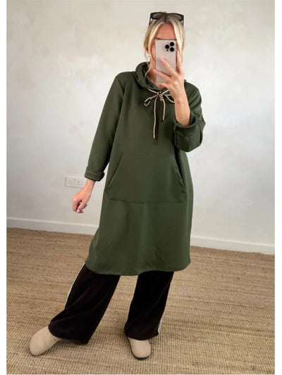 Glorita – Junior Hooded A-Line Dress