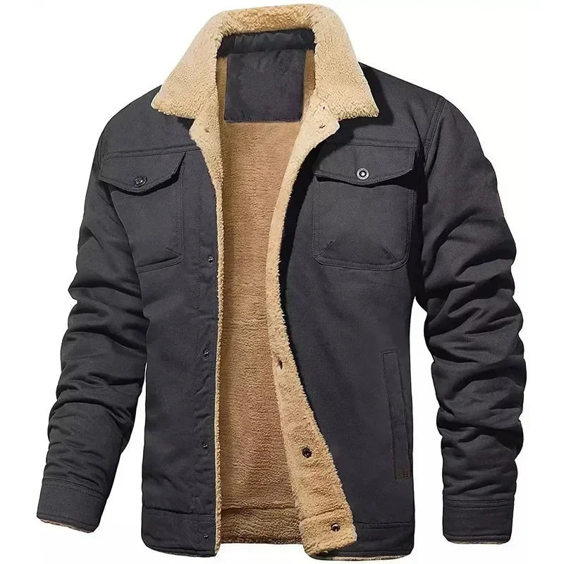 Rolf | Teddy-gefütterte Jacke