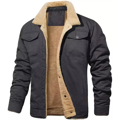 Rolf | Teddy-gefütterte Jacke