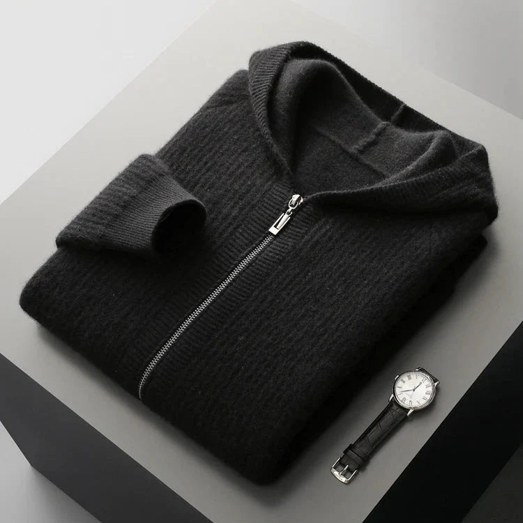 Tyrone | Cashmere Zip Hoodie