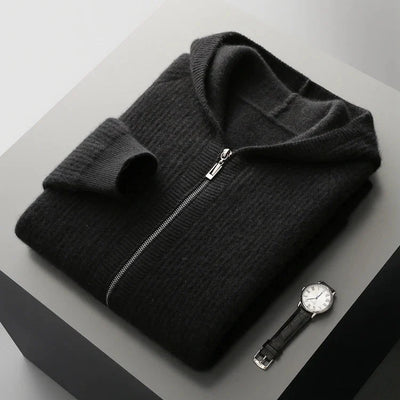 Tyrone | Cashmere Zip Hoodie