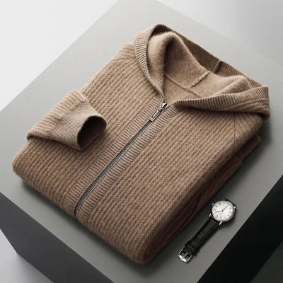 Tyrone | Cashmere Zip Hoodie