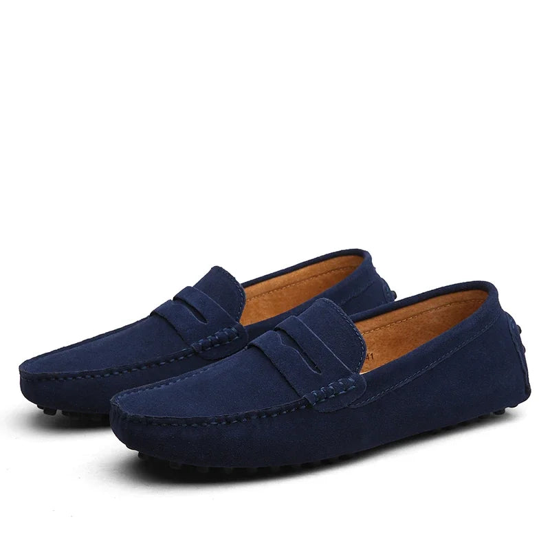 Lässige Wildleder Loafer