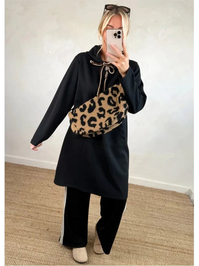 Glorita – Junior Hooded A-Line Dress