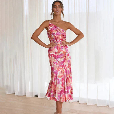 Johanna | Schickes Kleid mit schrägen Schultern