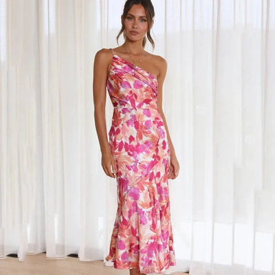Johanna | Schickes Kleid mit schrägen Schultern