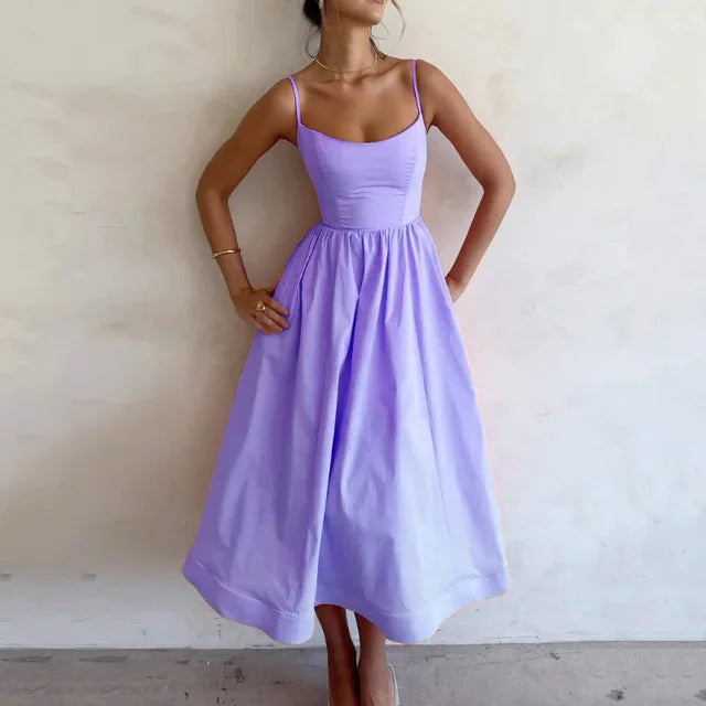 Louisa | Elegantes A-Linien-Maxikleid