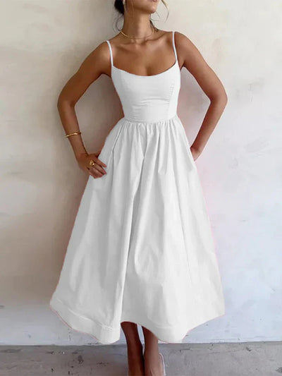 Louisa | Elegantes A-Linien-Maxikleid