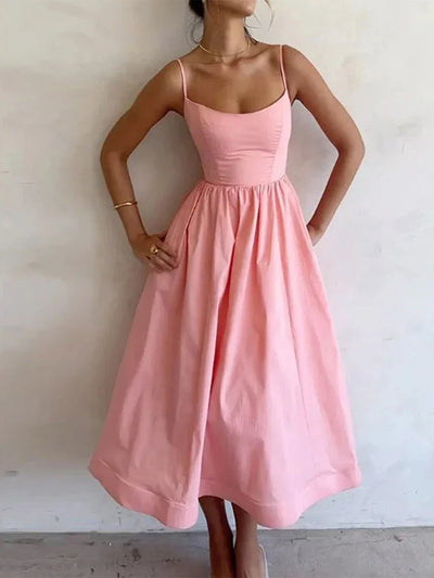 Louisa | Elegantes A-Linien-Maxikleid