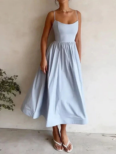Louisa | Elegantes A-Linien-Maxikleid