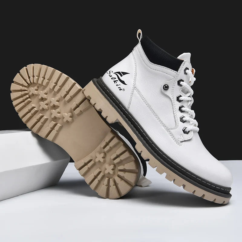 Herren Outdoor-Stiefel mit Profilsohle