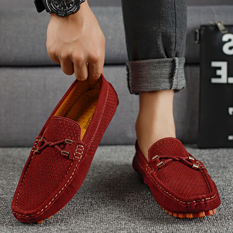 Herren-Loafer aus Wildleder