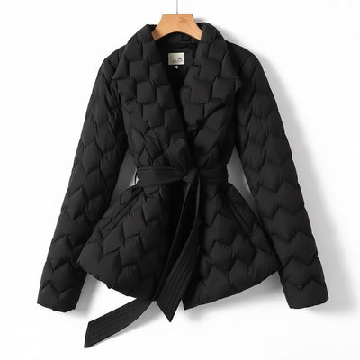 Agatha | Steppjacke mit Gürtel