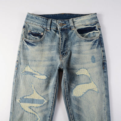 Tear Patch Jeans